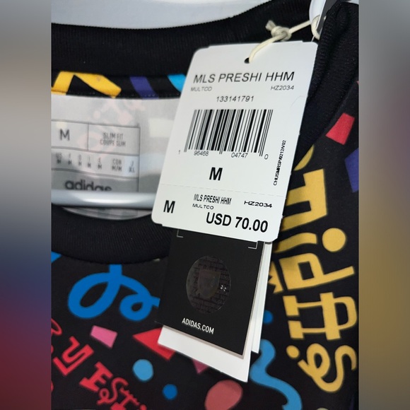 $70 Adidas MLS Hispanic Heritage Month Jersey Soccer Futbol PRESHI Men’s Medium - Picture 10 of 13